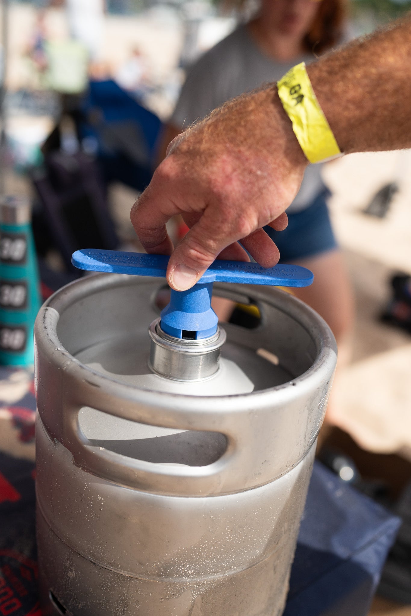 1/6th BBL Keg, 5-Gallon Sixtel, Threaded Spear