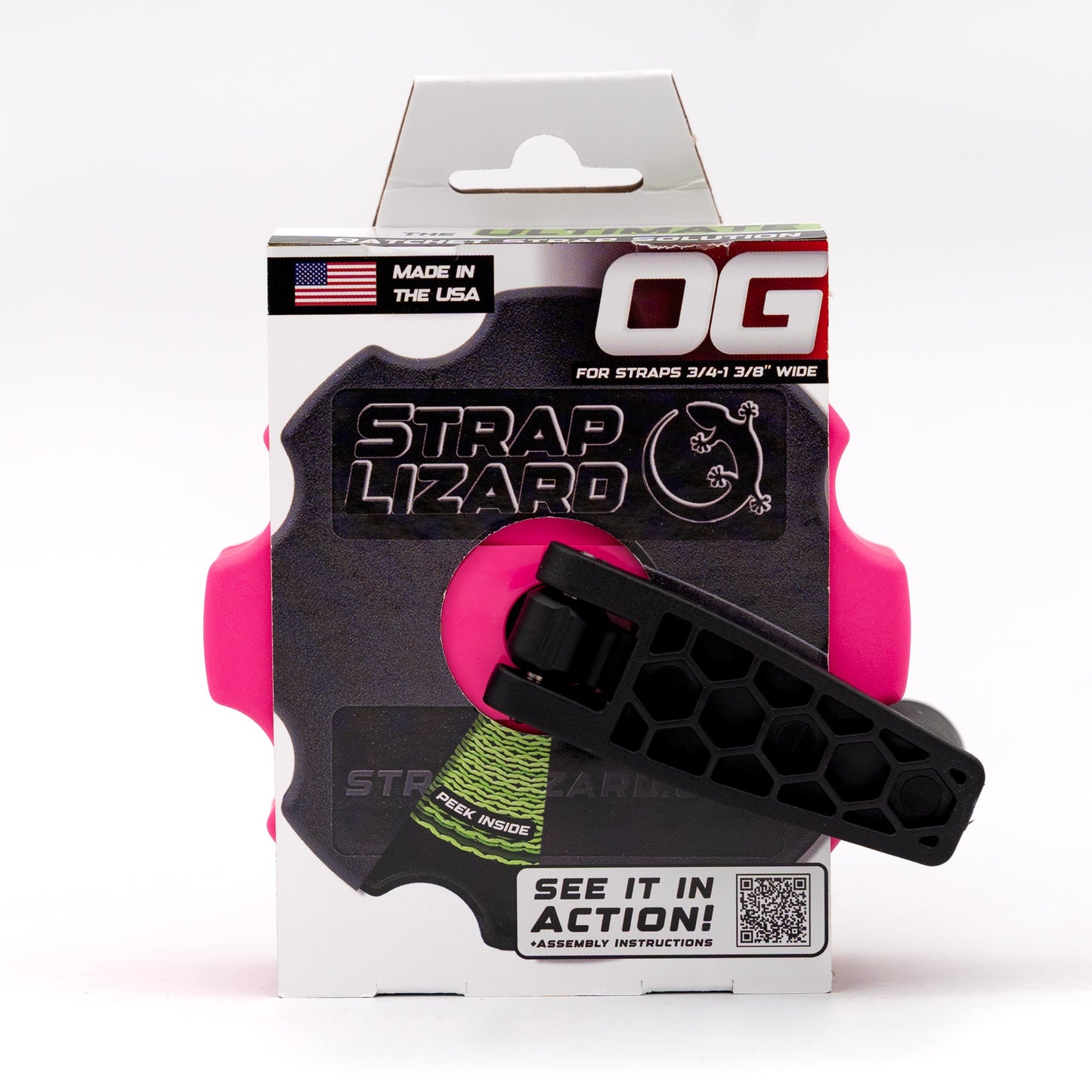 Strap Lizard OG Gift-Ready Retail Packaging (For Straps 3/4" up to 1-3/8" Wide)