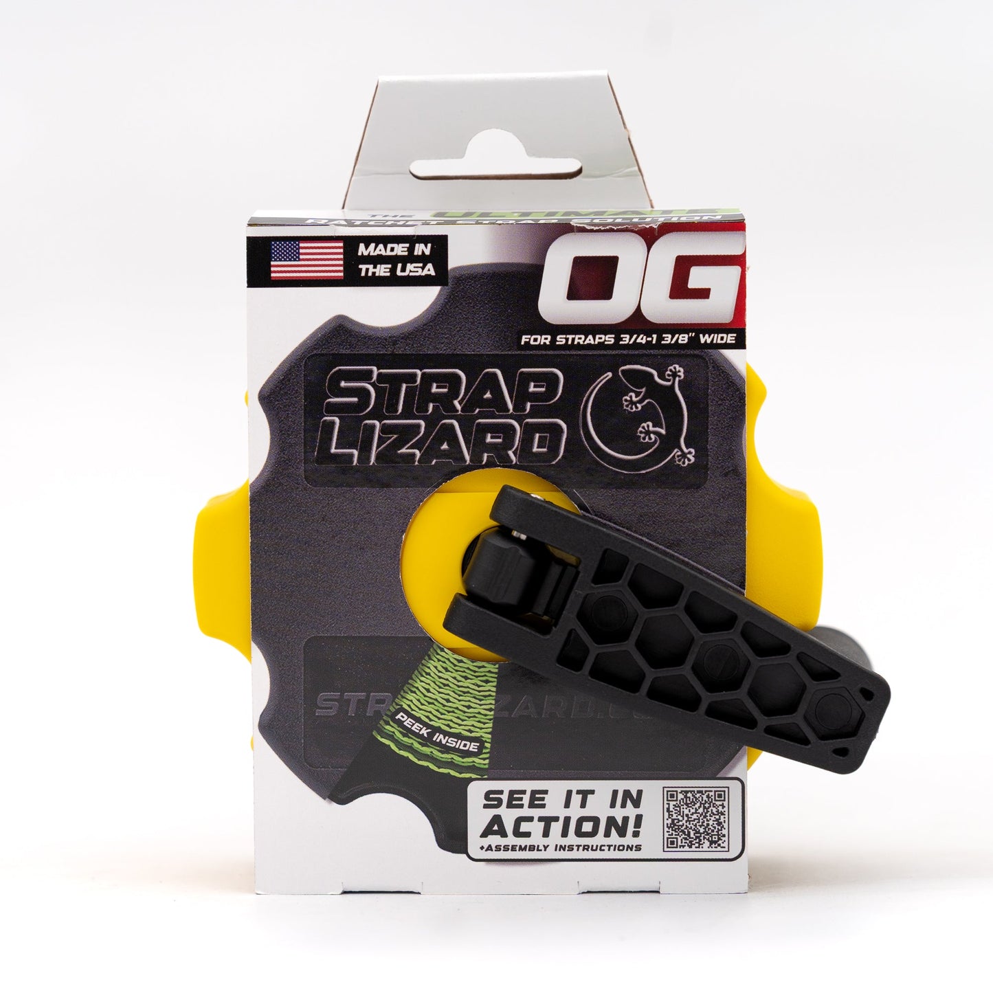 Strap Lizard OG Gift-Ready Retail Packaging (For Straps 3/4" up to 1-3/8" Wide)