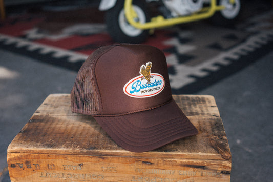 'Brew’ Foam Trucker Hat - Brown