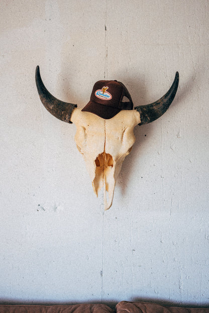 'Brew’ Foam Trucker Hat - Brown