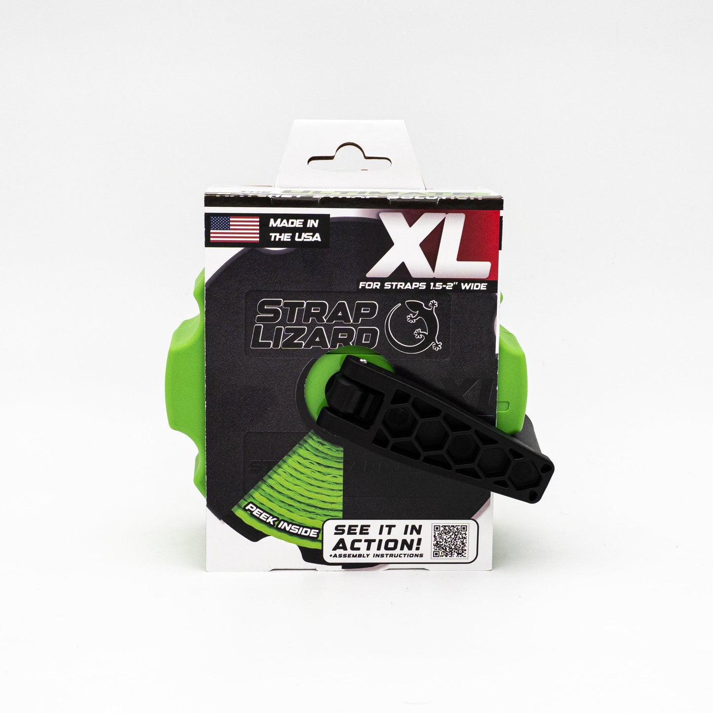 Strap Lizard XL Gift-Ready Retail Packaging (For Straps 1.5" up to 2" Wide)