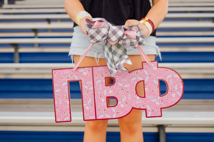Pi Beta Phi Door Hanger