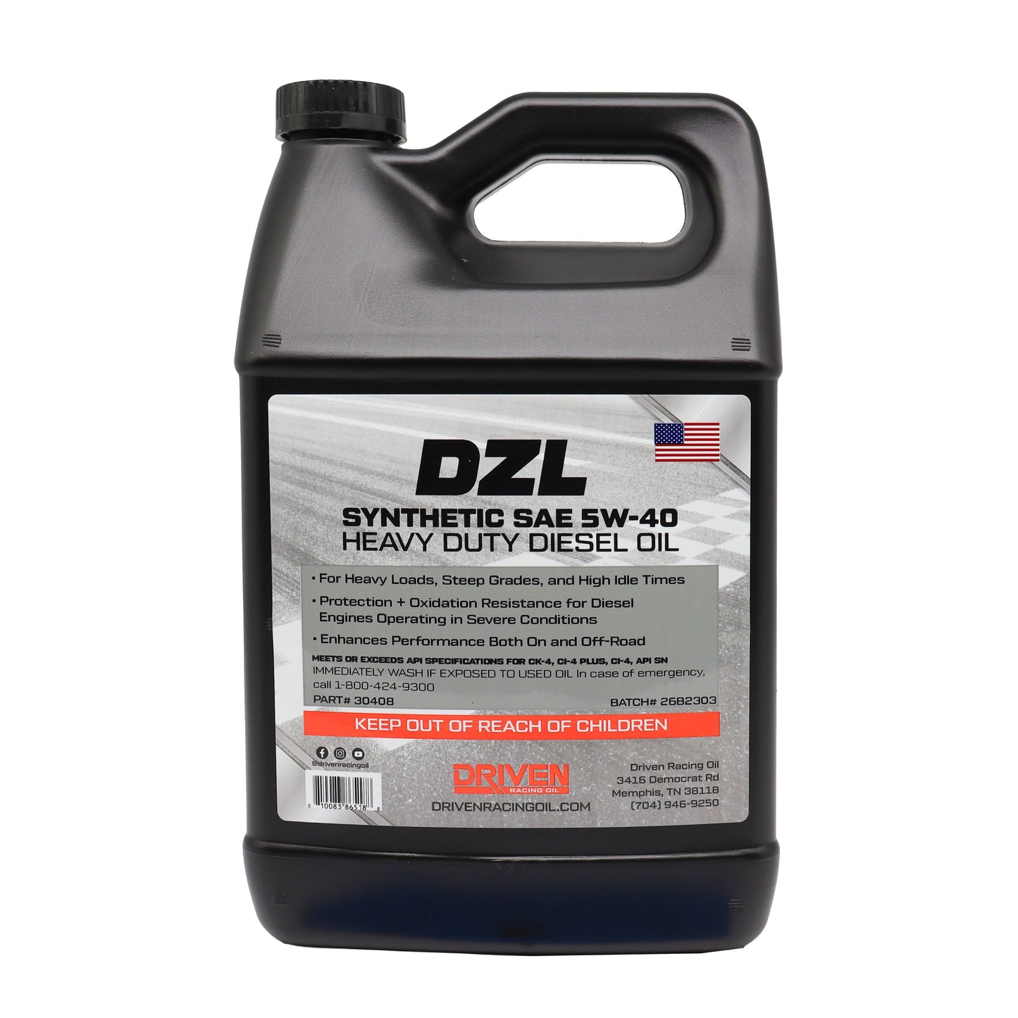 DZL SAE 5W-40 | 1 Gallon