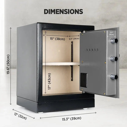 Datasavior Spacious Home Office Safe