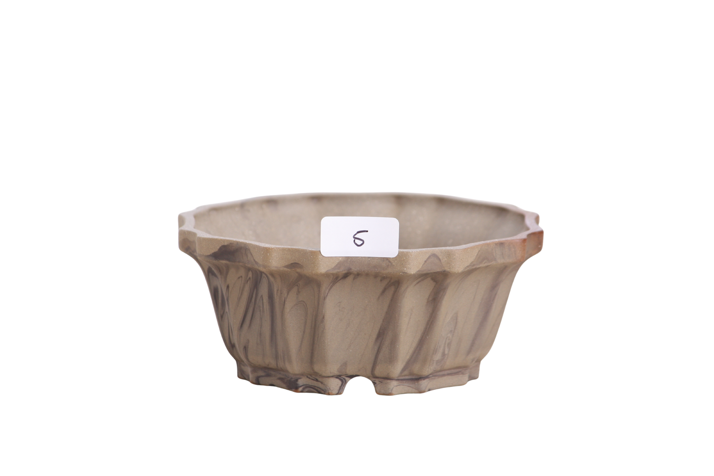 Willow Bonsai Ceramics Flower Design Bonsai Pot 4.5 Inch – Elegant Ceramic Bonsai & Succulent Planter, High‑Fired Frost‑Proof Stoneware with Drainage & Wiring Holes, Handmade in USA (Limited Edition 5)