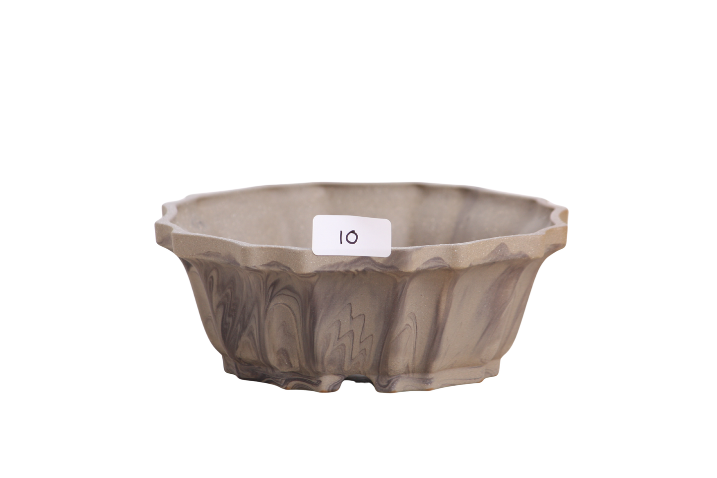Willow Bonsai Ceramics Flower Design Bonsai Pot 5 Inch – Elegant Ceramic Bonsai & Succulent Planter, High‑Fired Frost‑Proof Stoneware with Drainage & Wiring Holes, Handmade in USA (Limited Edition 10)