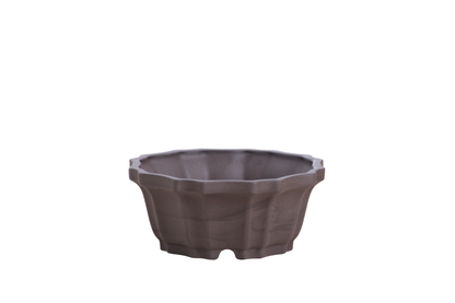Willow Bonsai Ceramics Flower Design Bonsai Pot 4.5 Inch – Elegant Ceramic Bonsai & Succulent Planter, High‑Fired Frost‑Proof Stoneware with Drainage & Wiring Holes, Handmade in USA (Unglazed Black)