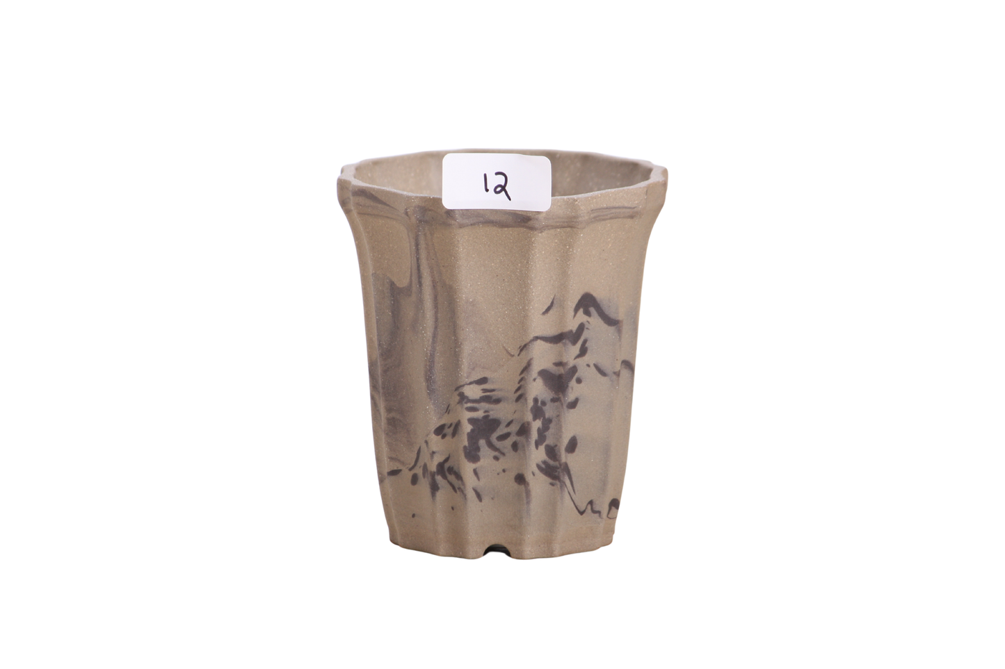 Willow Bonsai Ceramics Flower Design Cascade Bonsai Pot 3 Inch – Elegant Tall Ceramic Bonsai & Succulent Planter, High‑Fired Frost‑Proof Stoneware with Drainage & Wiring Holes, Handmade in USA (Limited Edition 12)