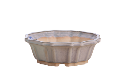 Willow Bonsai Ceramics Flower Design Bonsai Pot 6.5 Inch – Elegant Ceramic Bonsai & Succulent Planter, High‑Fired Frost‑Proof Stoneware with Drainage & Wiring Holes, Handmade in USA (Dark Turquoise)