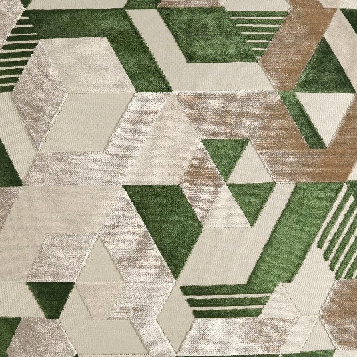 Delaware Green Throw Pillow