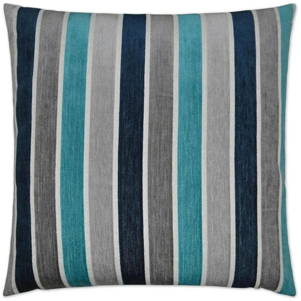 Delilah Sky Blue Throw Pillow With Insert