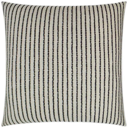 Demetria Black Throw Pillow With Insert