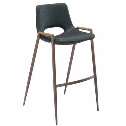 Desi Bar Chair (Set of 2) Black