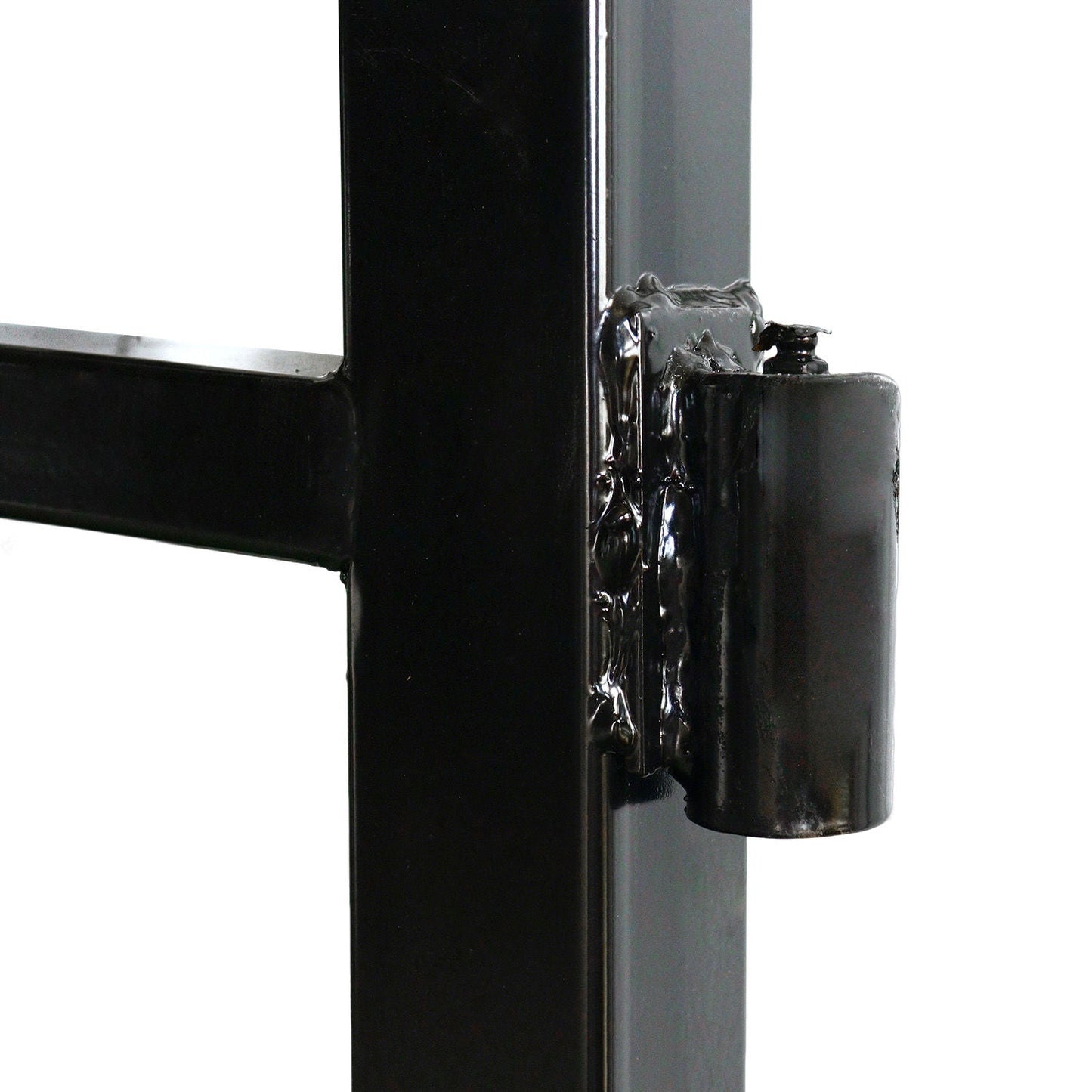 12x8 ft Dual Swing Driveway Steel Gate