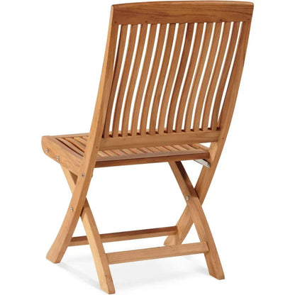 Devon Teak Folding Outdoor Side Chair