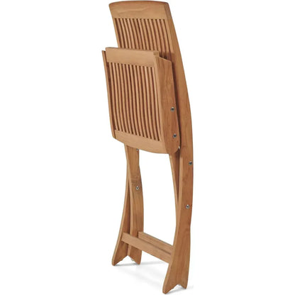 Devon Teak Folding Outdoor Side Chair