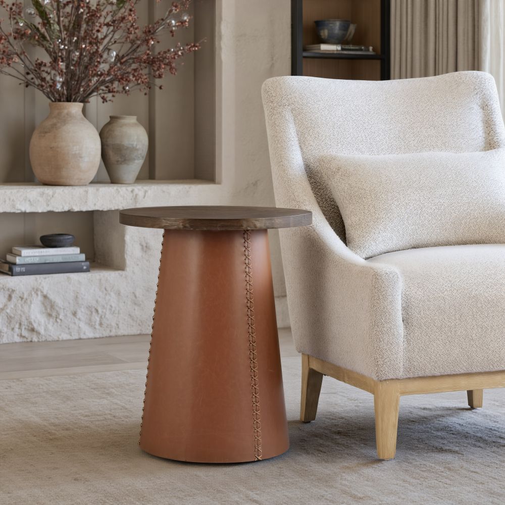 Dikis Woop Top Round Side Table