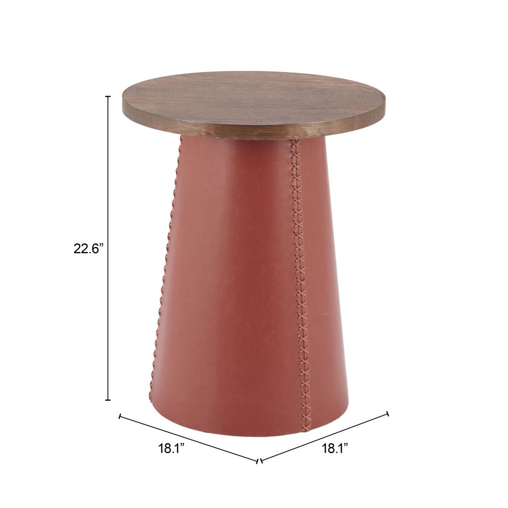 Dikis Woop Top Round Side Table