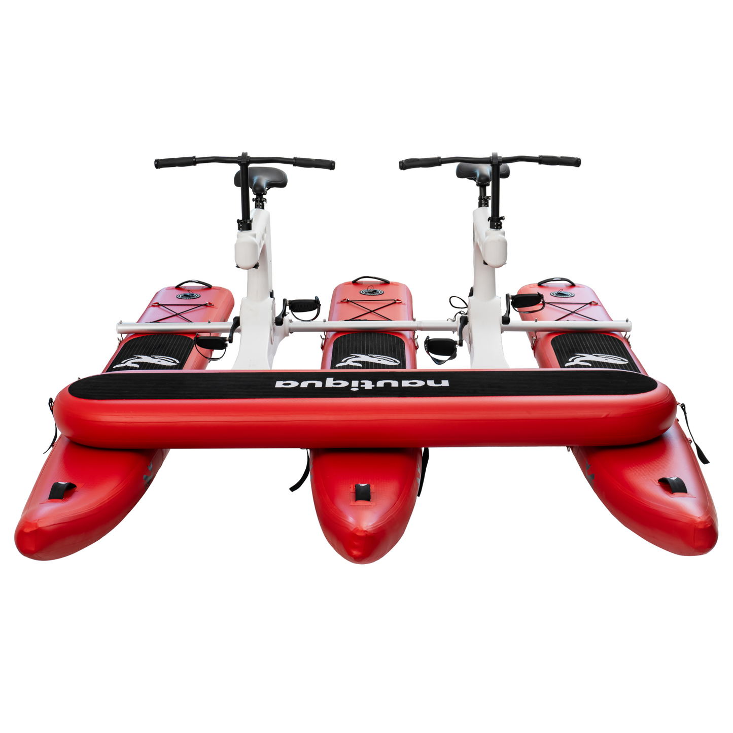 Nautiqua | BORACAY | Premium Catamaran Style Water Bike with Front Pad | 2 Person