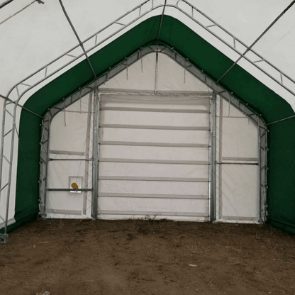 W20'xL40'xH16' Double Truss Storage Shelter