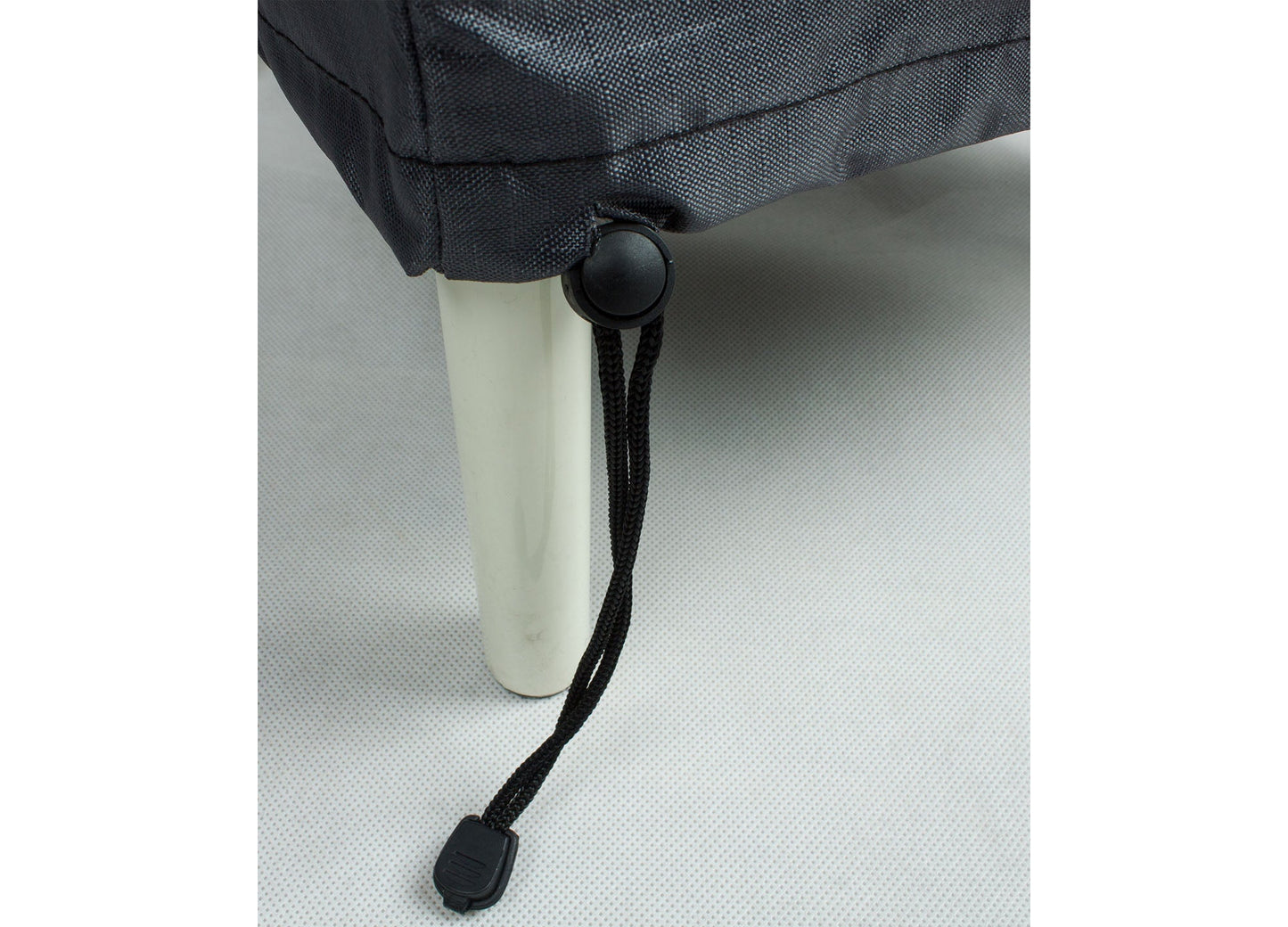 Tea Cart Cover - 37.5'' W x 26'' D x 32''/33.5'' H - Mercury
