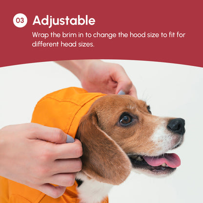 Tribeca adjustable velcro raincoat -  Burgundy