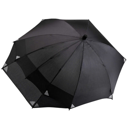Swing Backpack Trekking Umbrella – Hands-Free Storm Protection, Patented Backpack Canopy Extension, Lightweight & Windproof, Ergonomic Handle