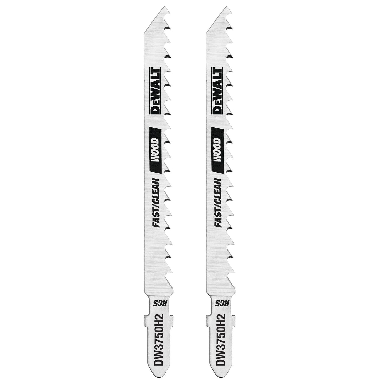 DeWalt DW3760H 4-Inch 10Tpi Fine Finish Wood Cut Hsc T-Shank Jig Saw Blade (5-Pack)