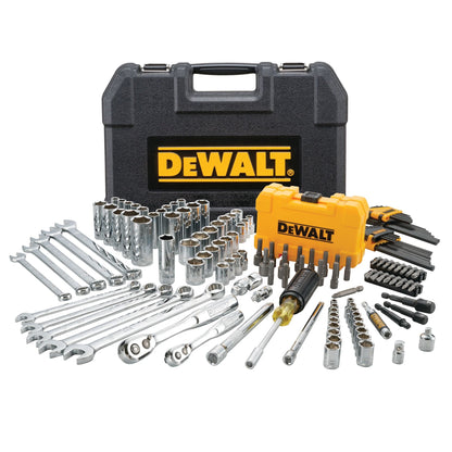 DeWalt DWMT73802 142 pc. 1/4 in. and 3/8 in. Drive Mechanics Tool Set