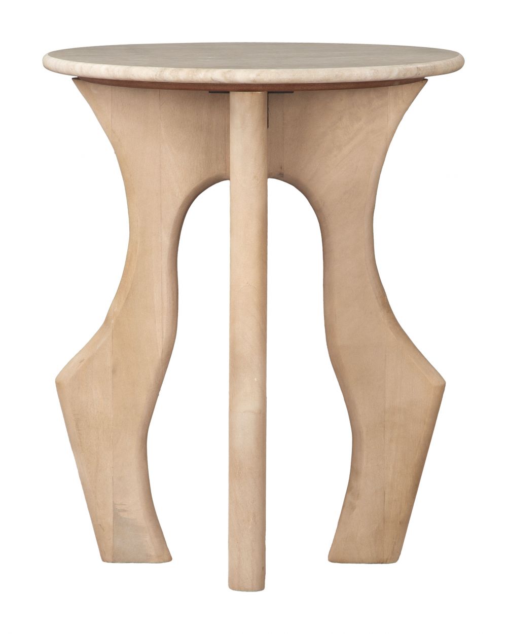 Eda Marble Top Round Side Table