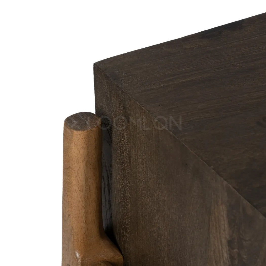 Elaran Four Doors Wood Sideboard