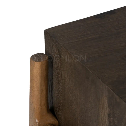 Elaran Four Doors Wood Sideboard