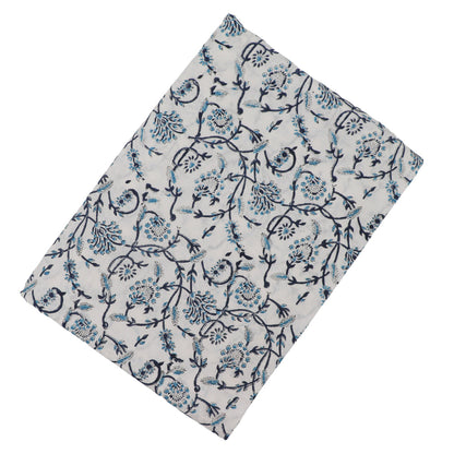 100% Organic Cotton - Eleanor Royal Blue Tablecloth