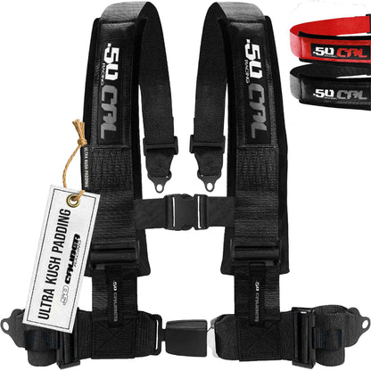 Elite Series 2" & 3" 4 point Harness with push button release