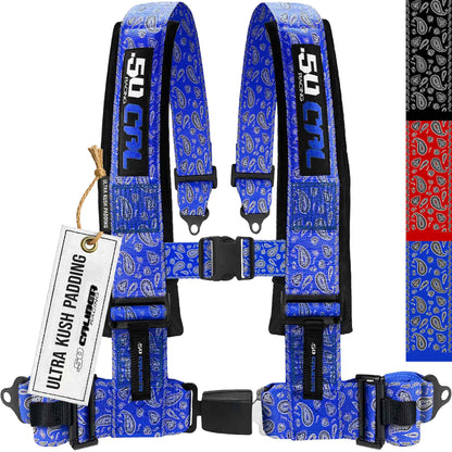 Elite Series 2" & 3" 4 point Harness with push button release