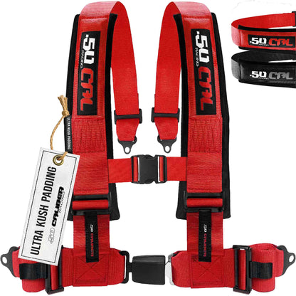 Elite Series 2" & 3" 4 point Harness with push button release