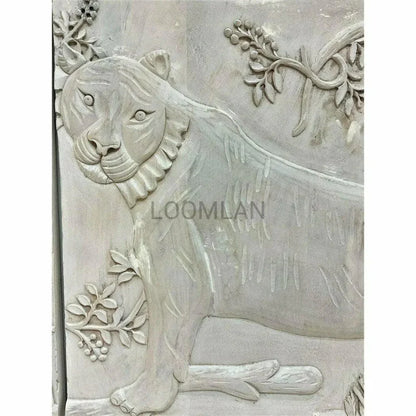 Elthira Tiger Front Doors White Sideboard