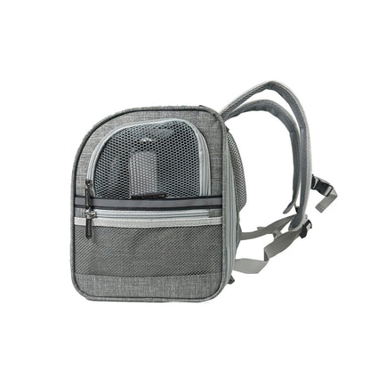 Mr. Peanut's Monterey Series Airline Compliant Horizontal Backpack Pet Carrier