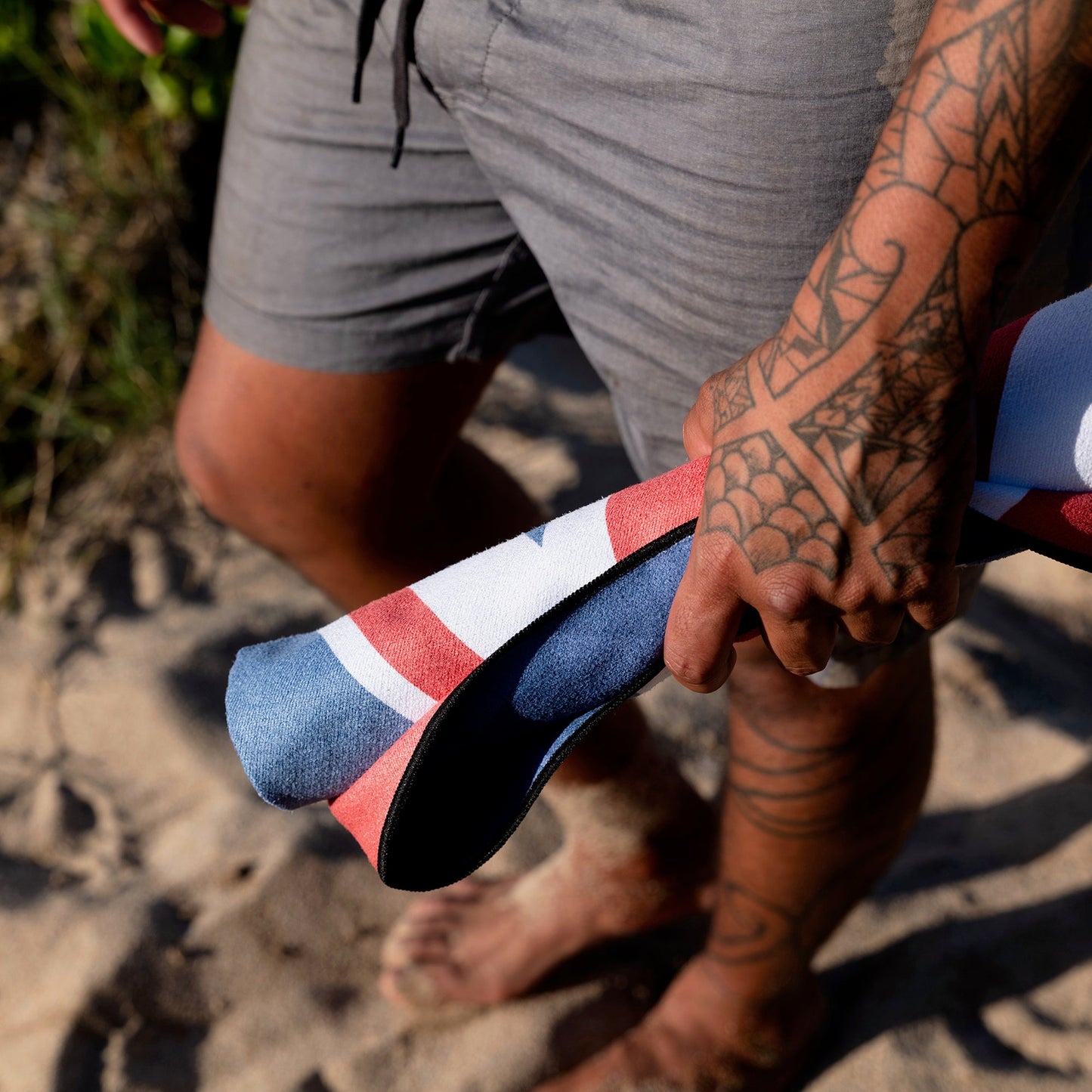 Hawaiian Flag Anywhere Towel (Ka Hae Hawai'i)