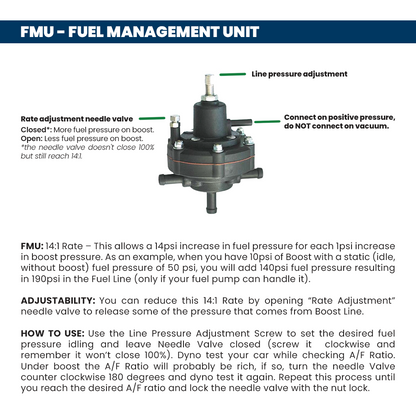 10-100 PSI Adjustable FMU 14:1
