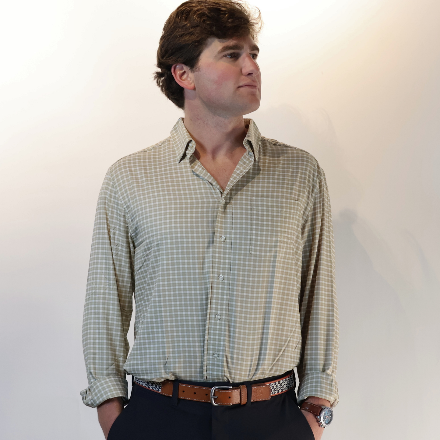 Performance Button Down
