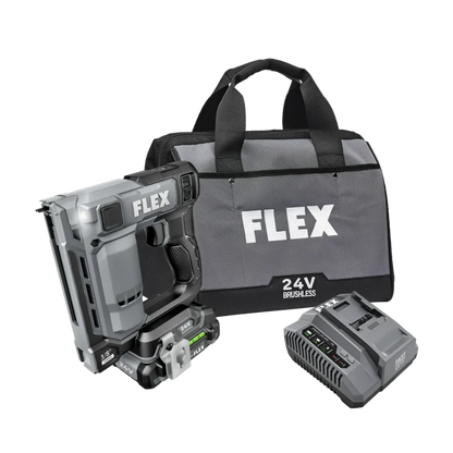 FLEX FX4521-1A 3/8" Stapler Kit (1x2.5Ah Battery+160W Charger)