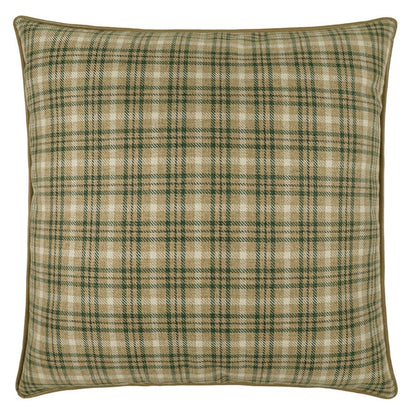 Falmouth Green Throw Pillow