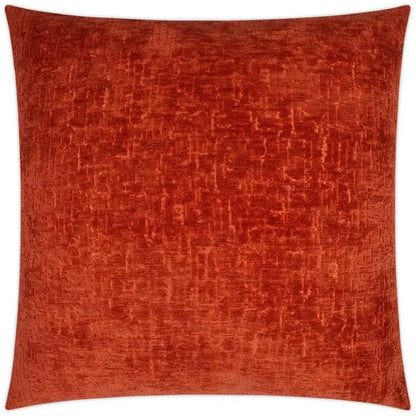 Felicity Coral Solid Red Large Throw Pillow Insert