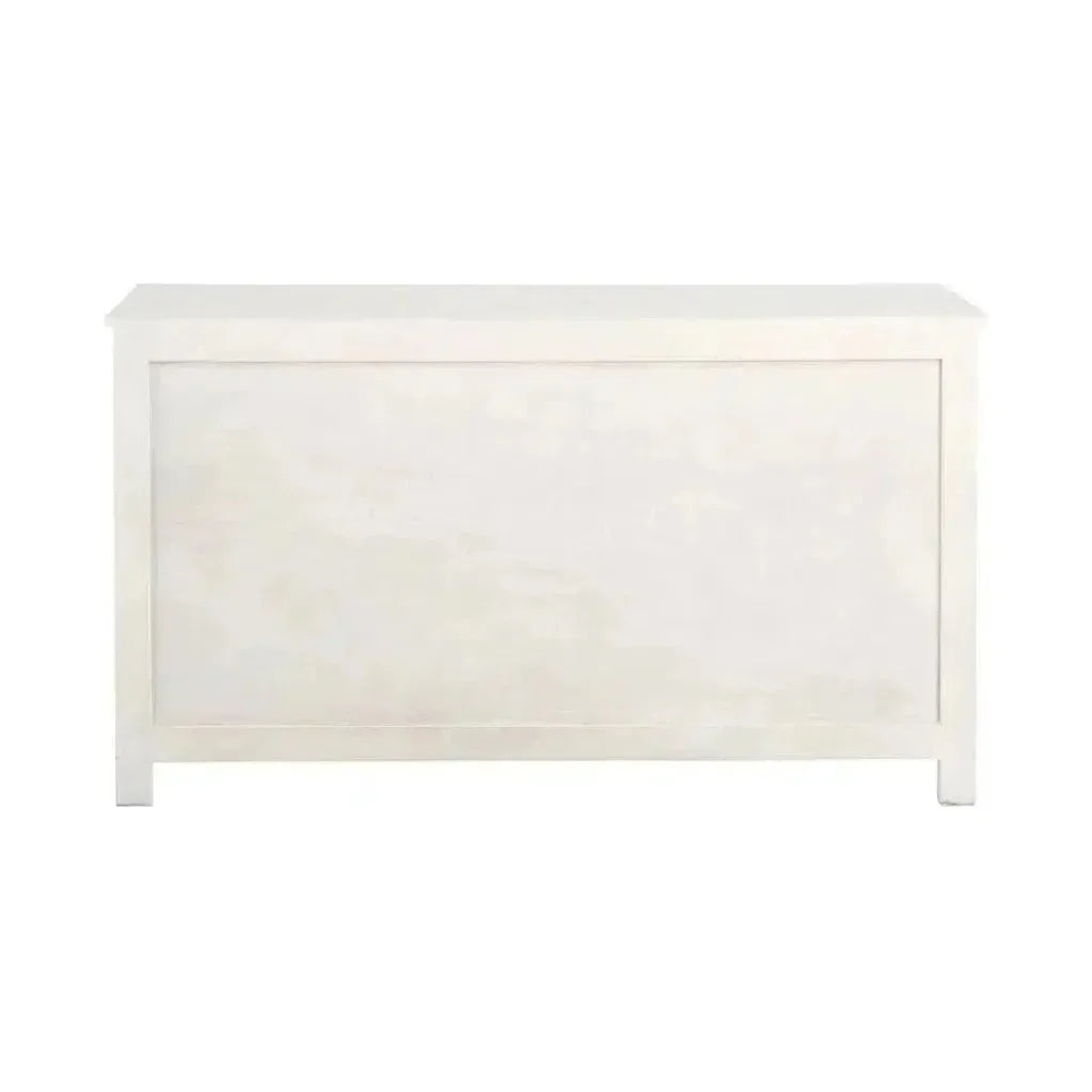 Feyloren Four Doors White Credenza