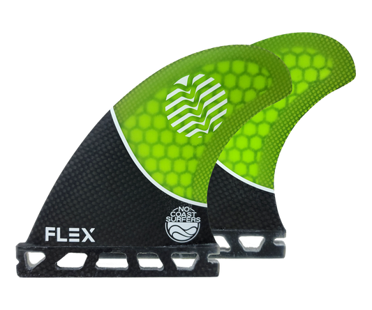 No Coast Surfers - FLEX - Dual Honeycomb Twin Surf Fin