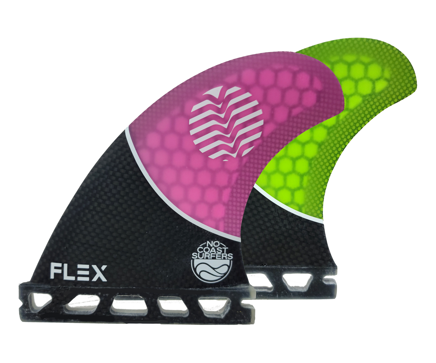 No Coast Surfers - FLEX - Dual Honeycomb Twin Surf Fin
