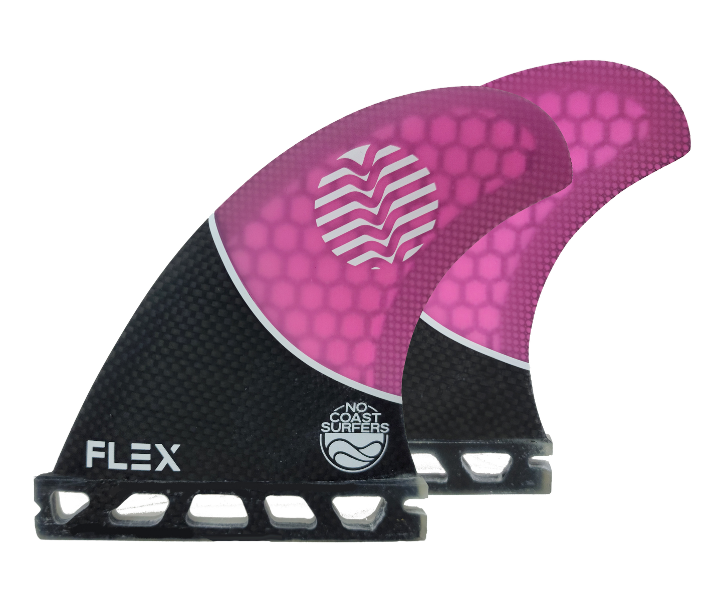 No Coast Surfers - FLEX - Dual Honeycomb Twin Surf Fin