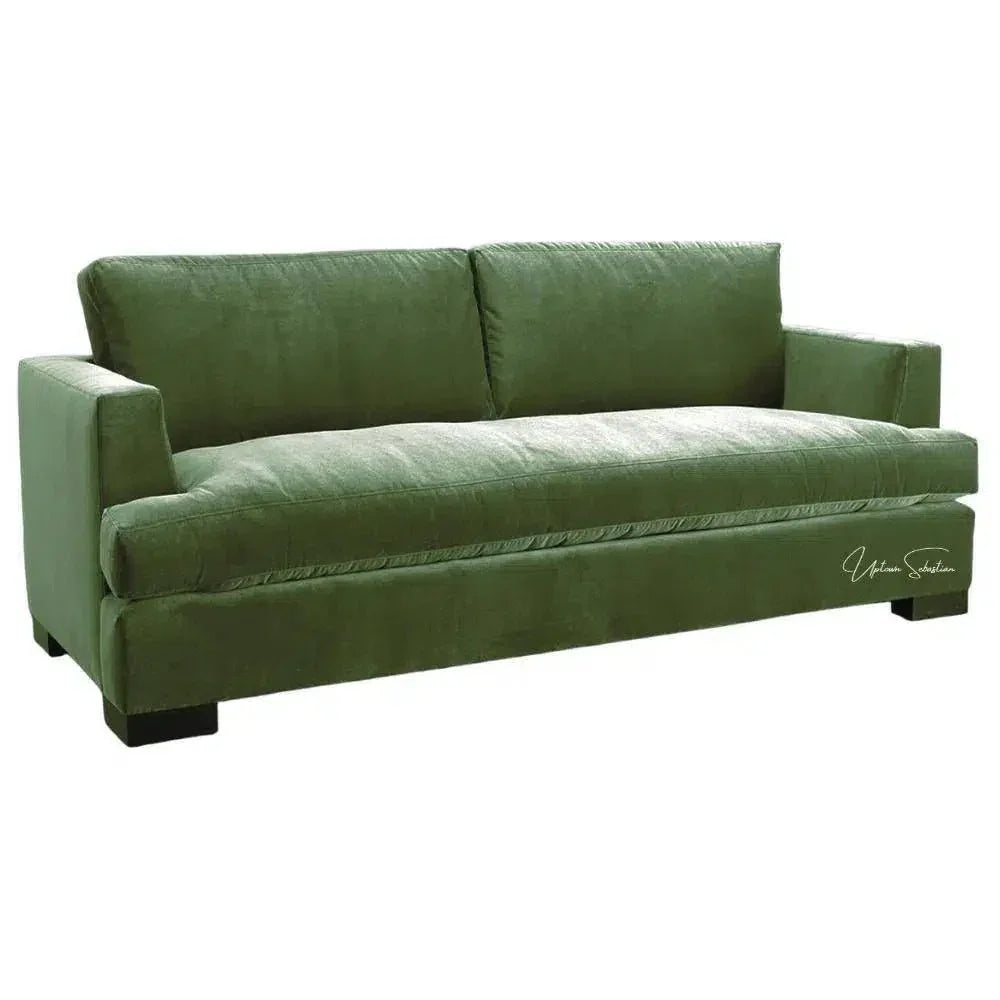Floridian Fun - Tropical Hand Leather Couch